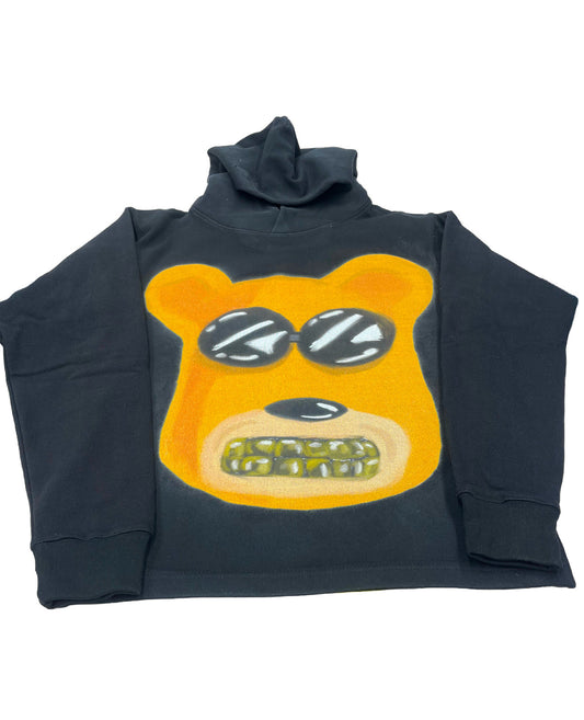 Palm East - LockJaw Bear Face Hoodie